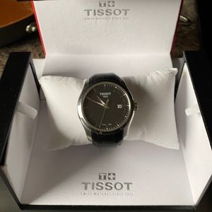 TISSOT WATCH. Couturier Black.